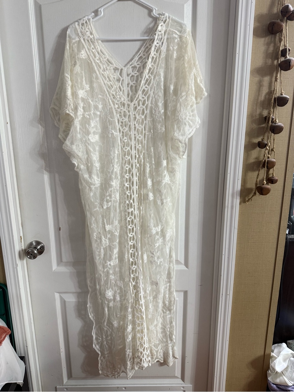 Chic Soul Women’s Lace Crochet Boho Swimsuit Cover Up Plus Size. MY-35